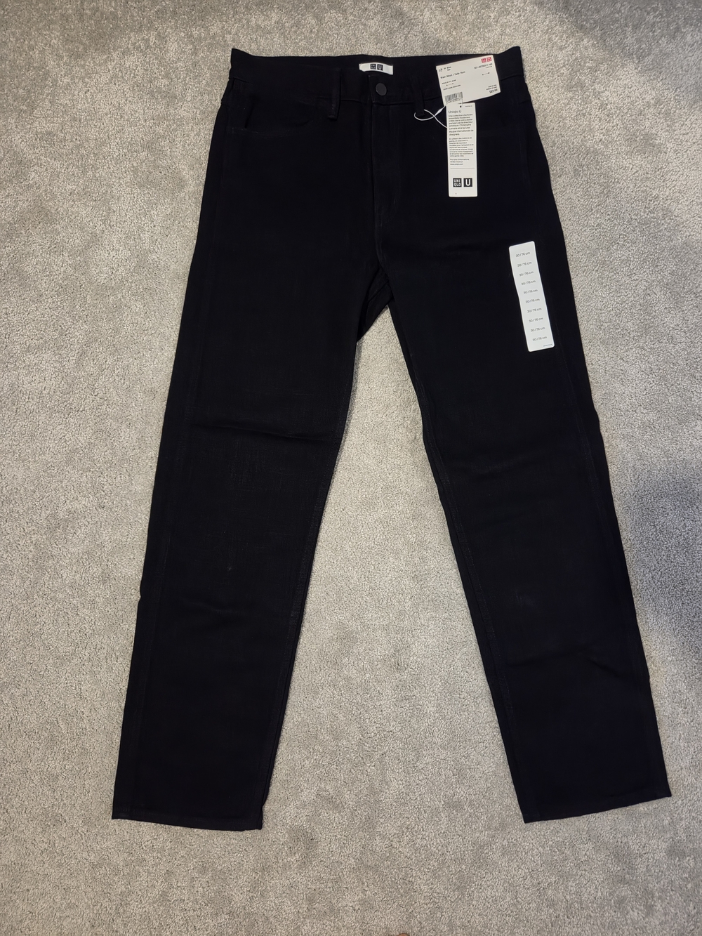 New Uniqlo U REGULA FIT JEANS